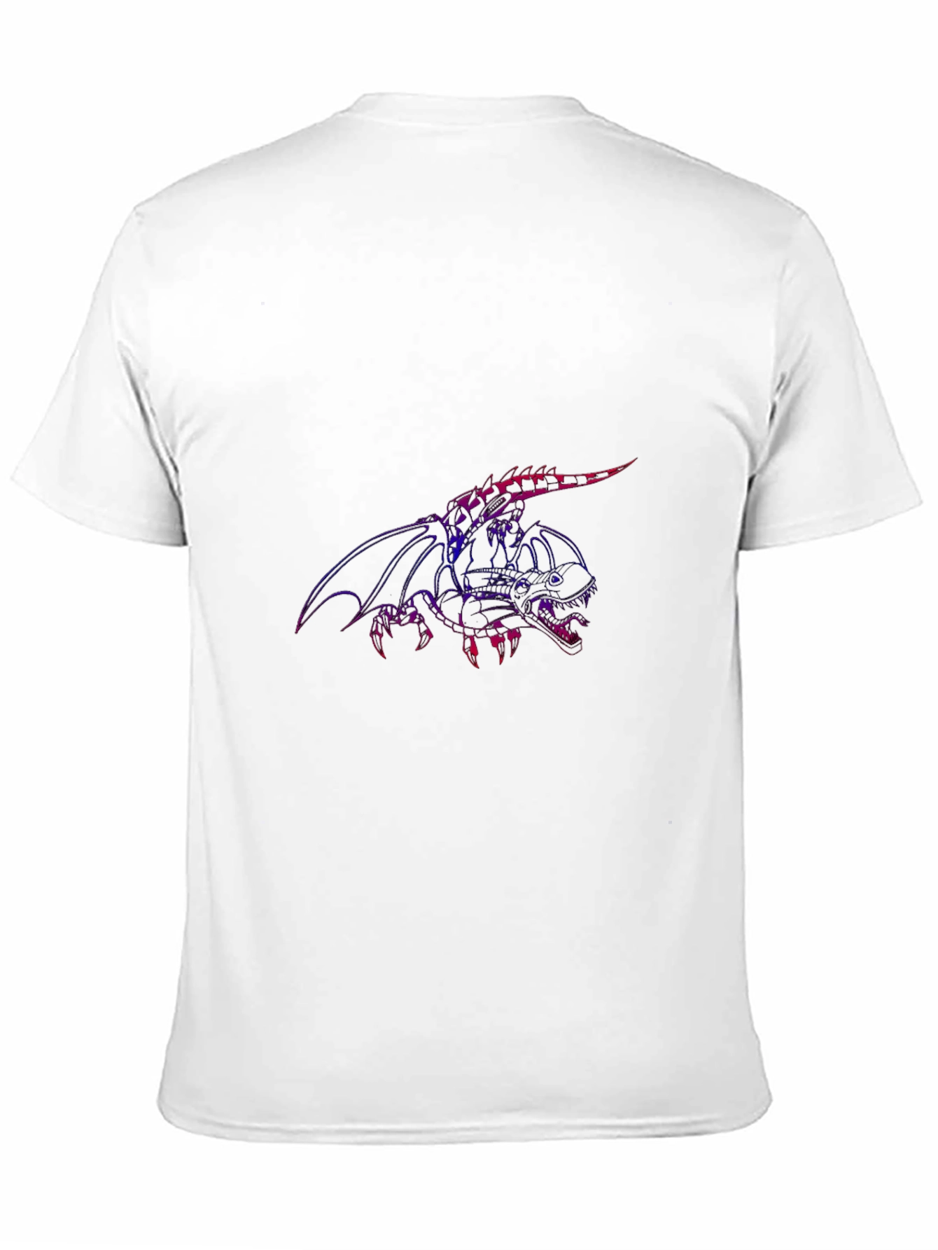 Dragon Graphic Tee - Mens Black Short Sleeve
