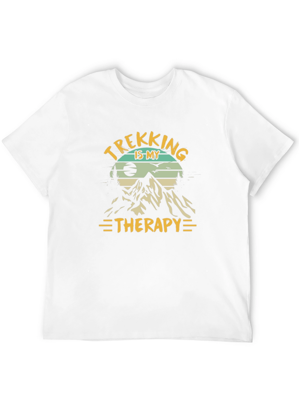 Trekking Therapy Graphic Tee - Adventure Awaits!