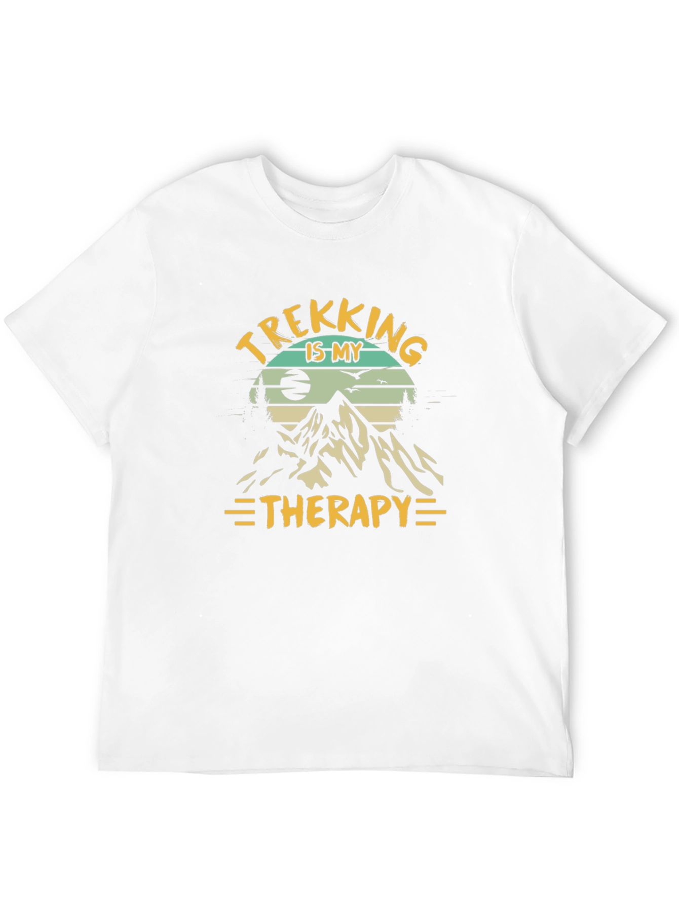 Trekking Therapy Graphic Tee - Adventure Awaits!