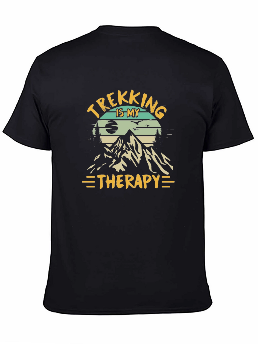 Trekking Therapy Graphic Tee - Adventure Awaits!