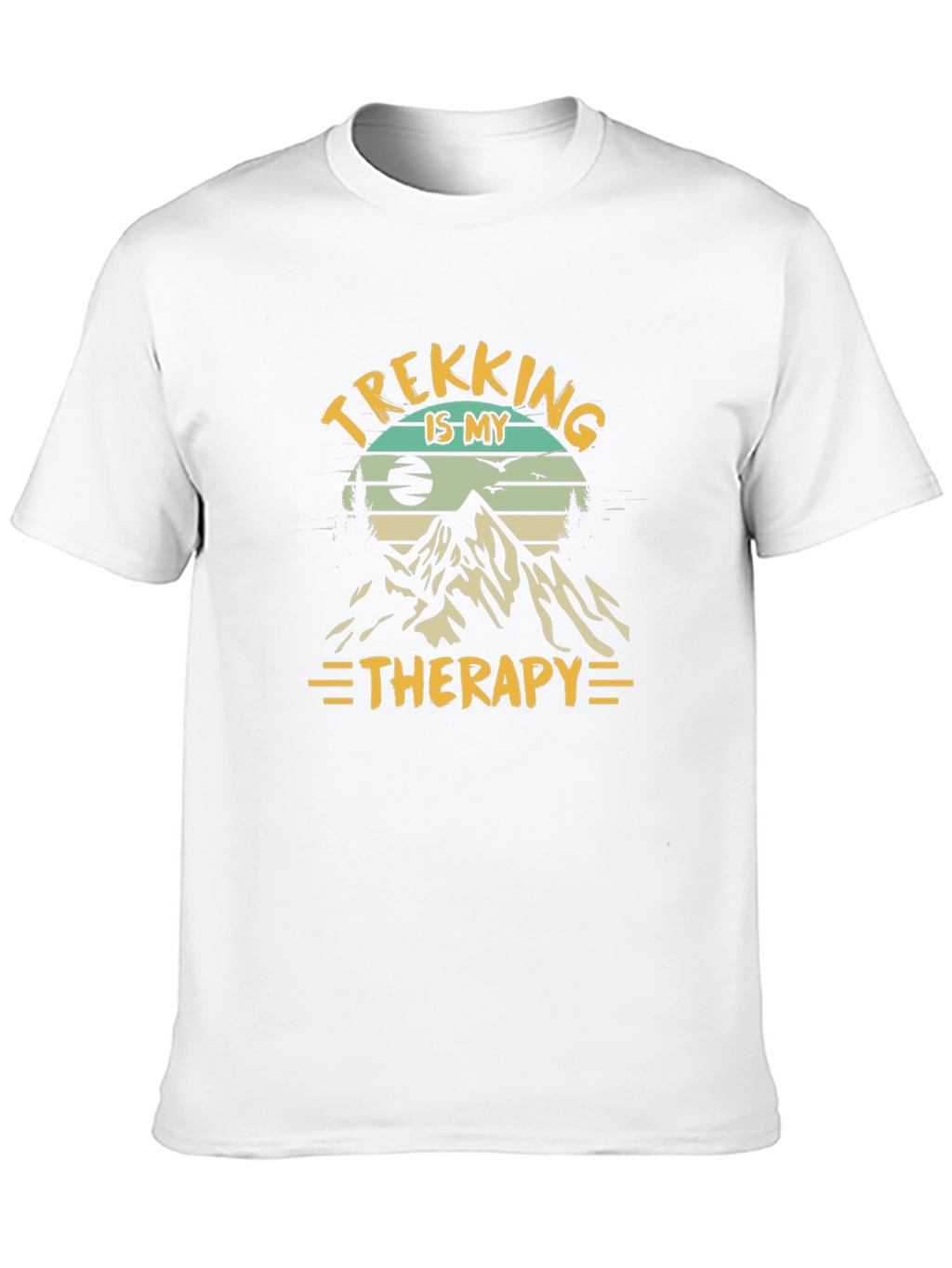 Trekking Therapy Graphic Tee - Adventure Awaits!
