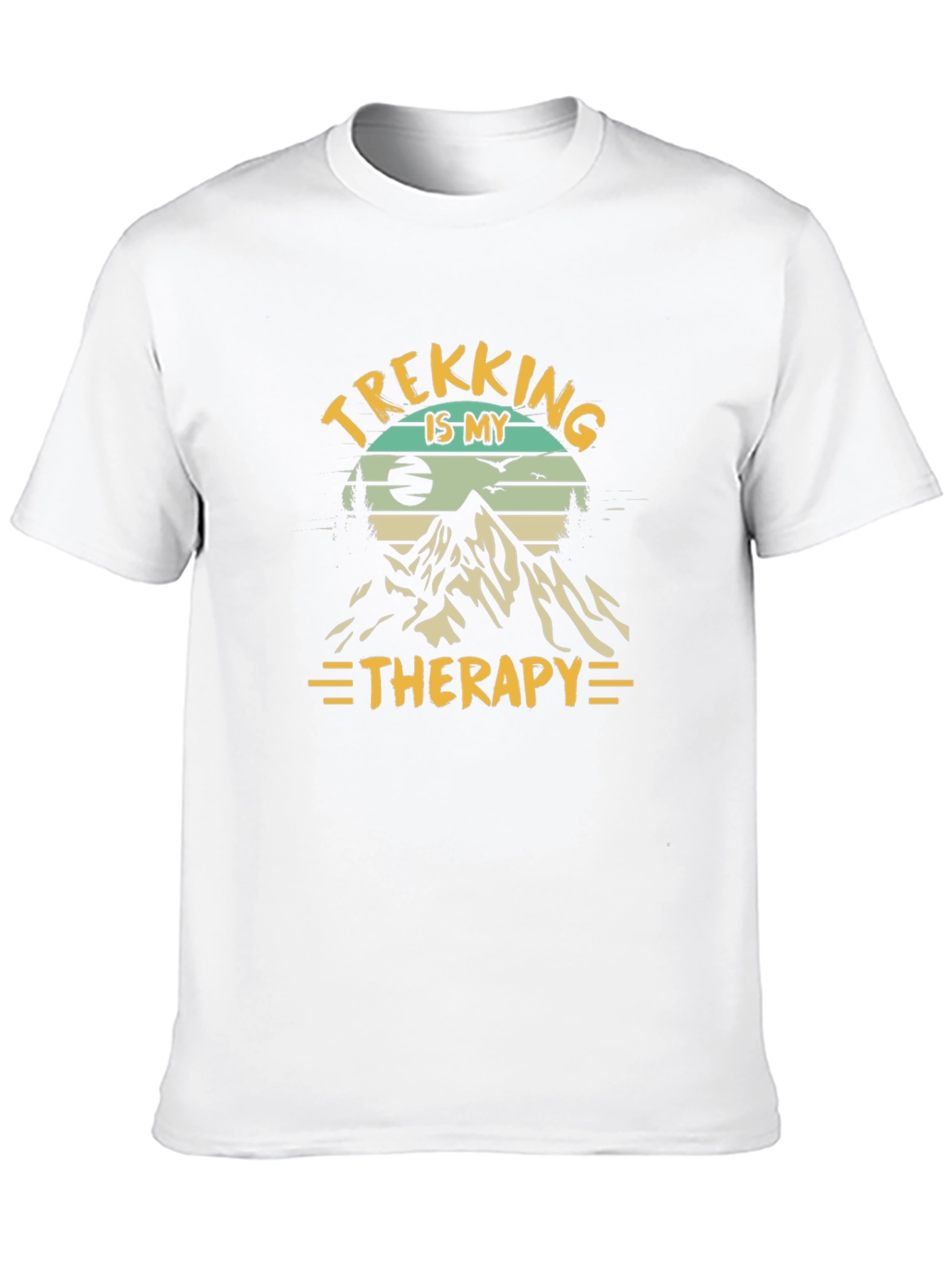 Trekking Therapy Graphic Tee - Adventure Awaits!