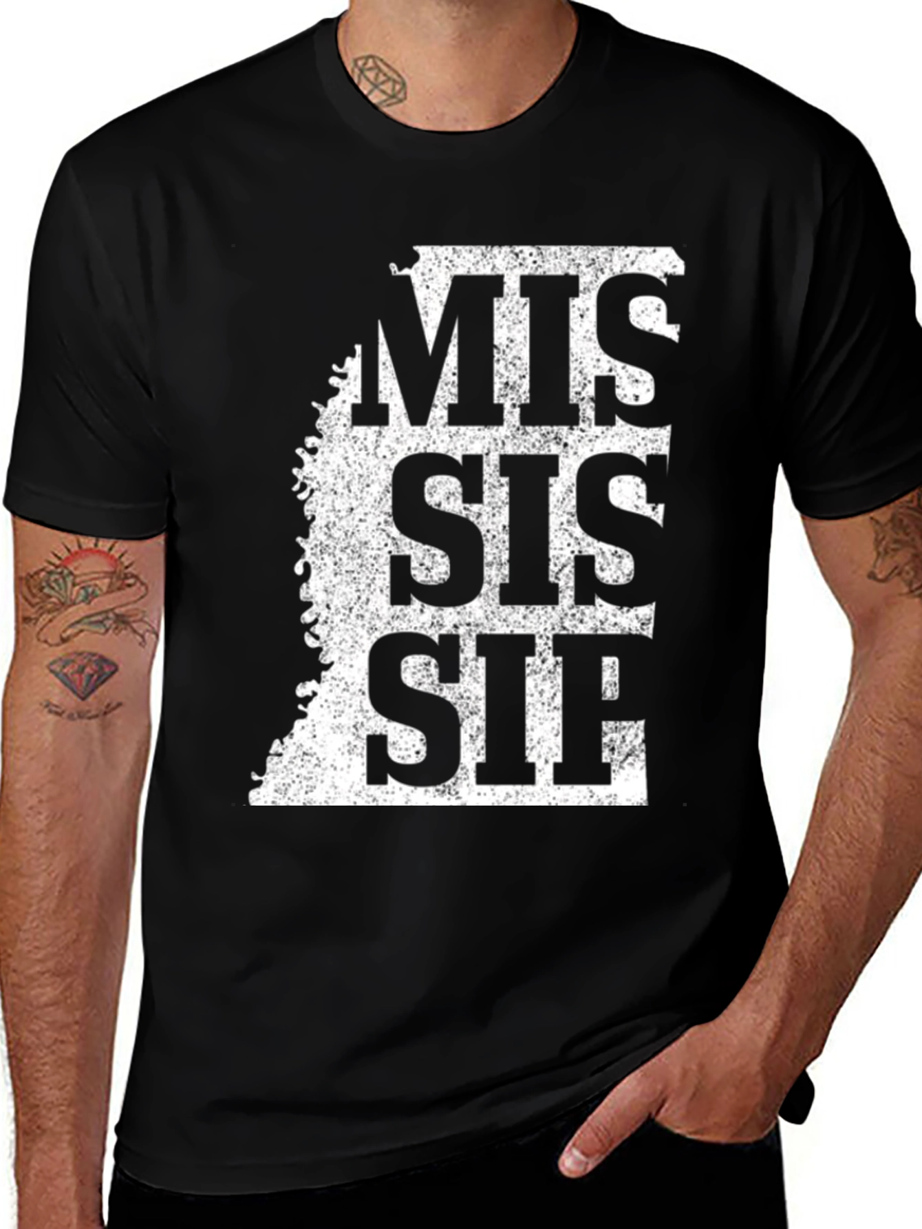 Mississippi State Pride T-Shirt - Black