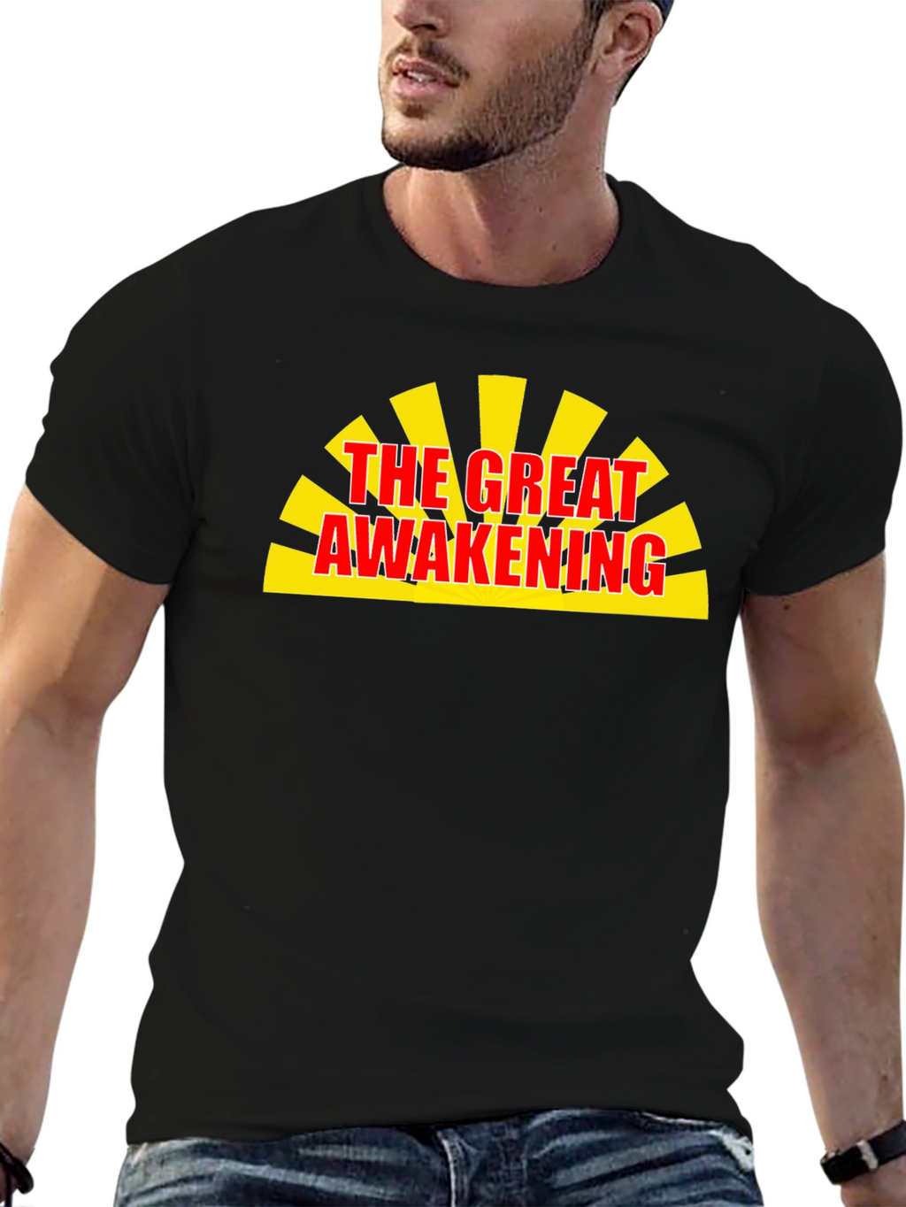 The Great Awakening Graphic Tee - Black