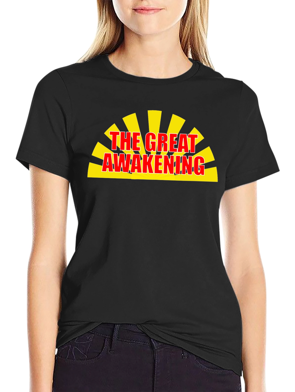 The Great Awakening Graphic Tee - Black