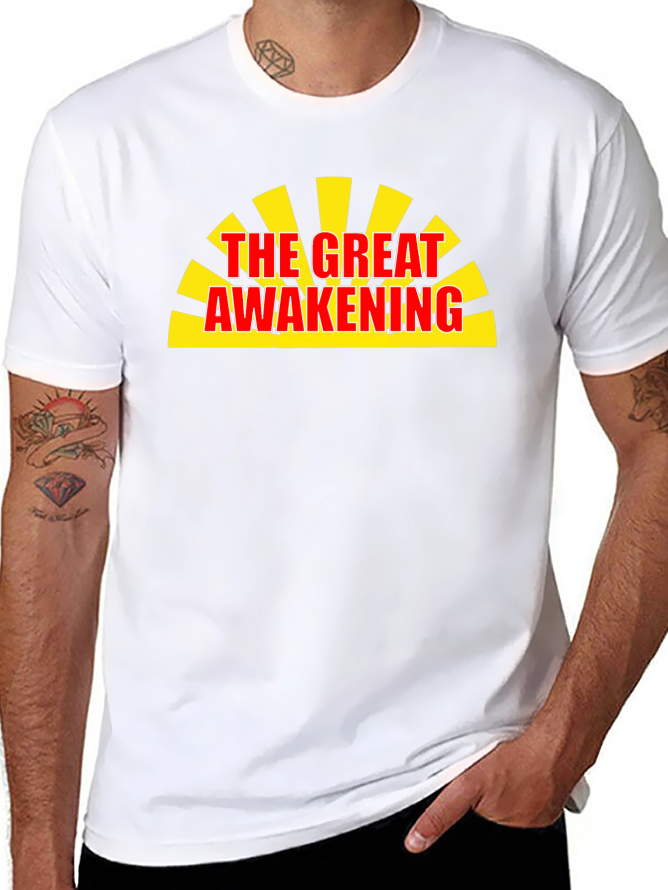The Great Awakening Graphic Tee - Black