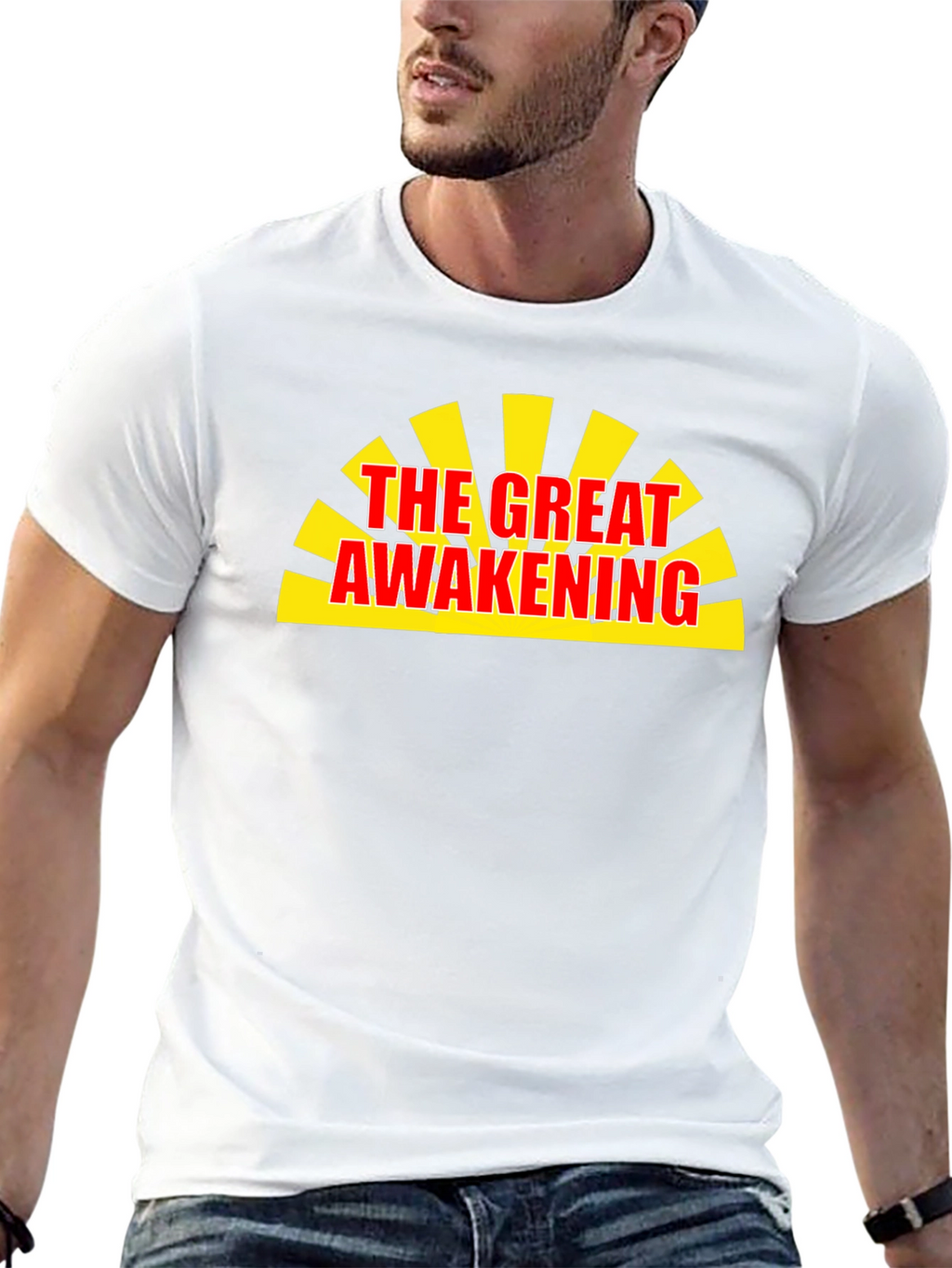 The Great Awakening Graphic Tee - Black