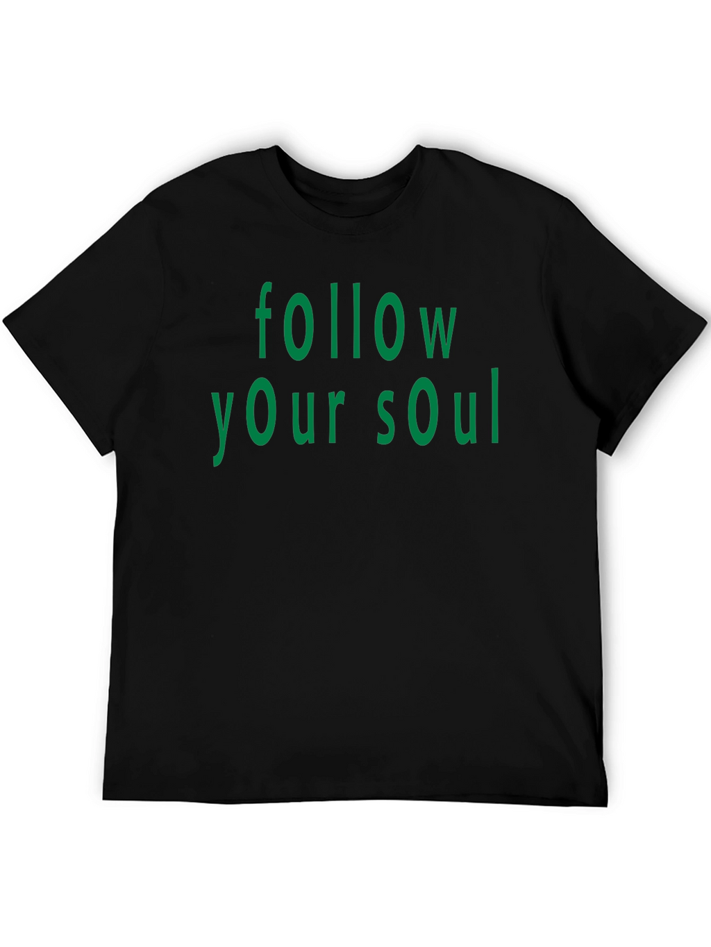 Follow Your Soul Graphic Tee - Black
