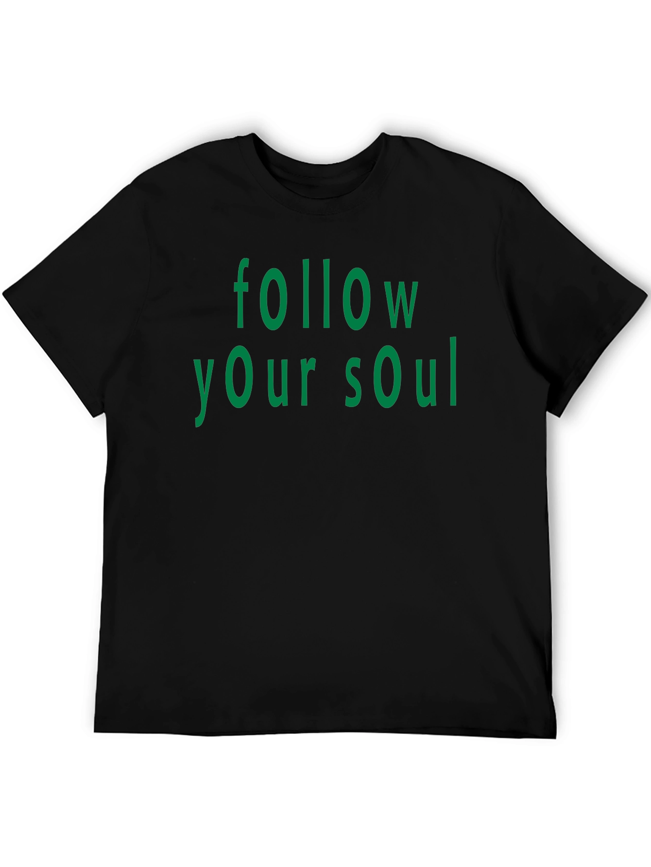 Follow Your Soul Graphic Tee - Black