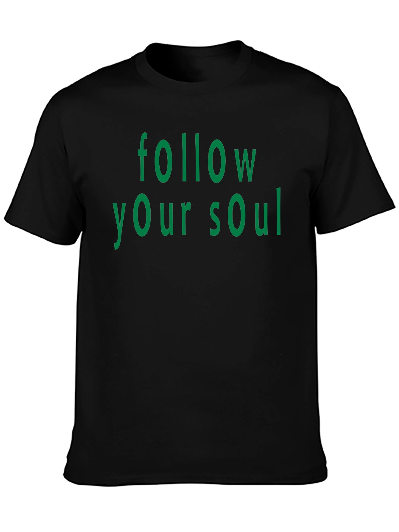Follow Your Soul Graphic Tee - Black