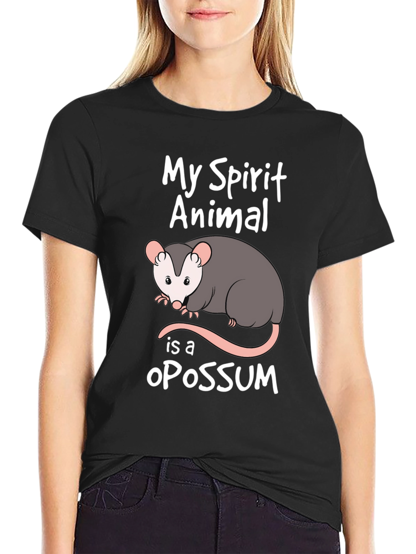 My Spirit Animal Is A Opossum T-Shirt