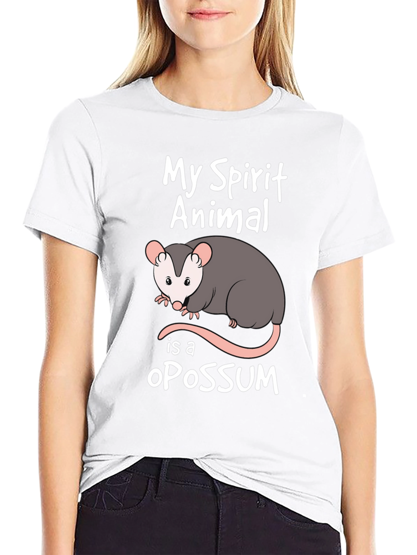My Spirit Animal Is A Opossum T-Shirt