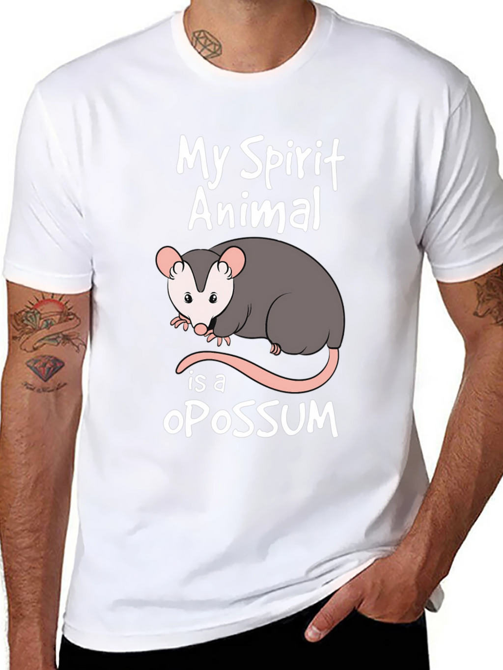 My Spirit Animal Is A Opossum T-Shirt