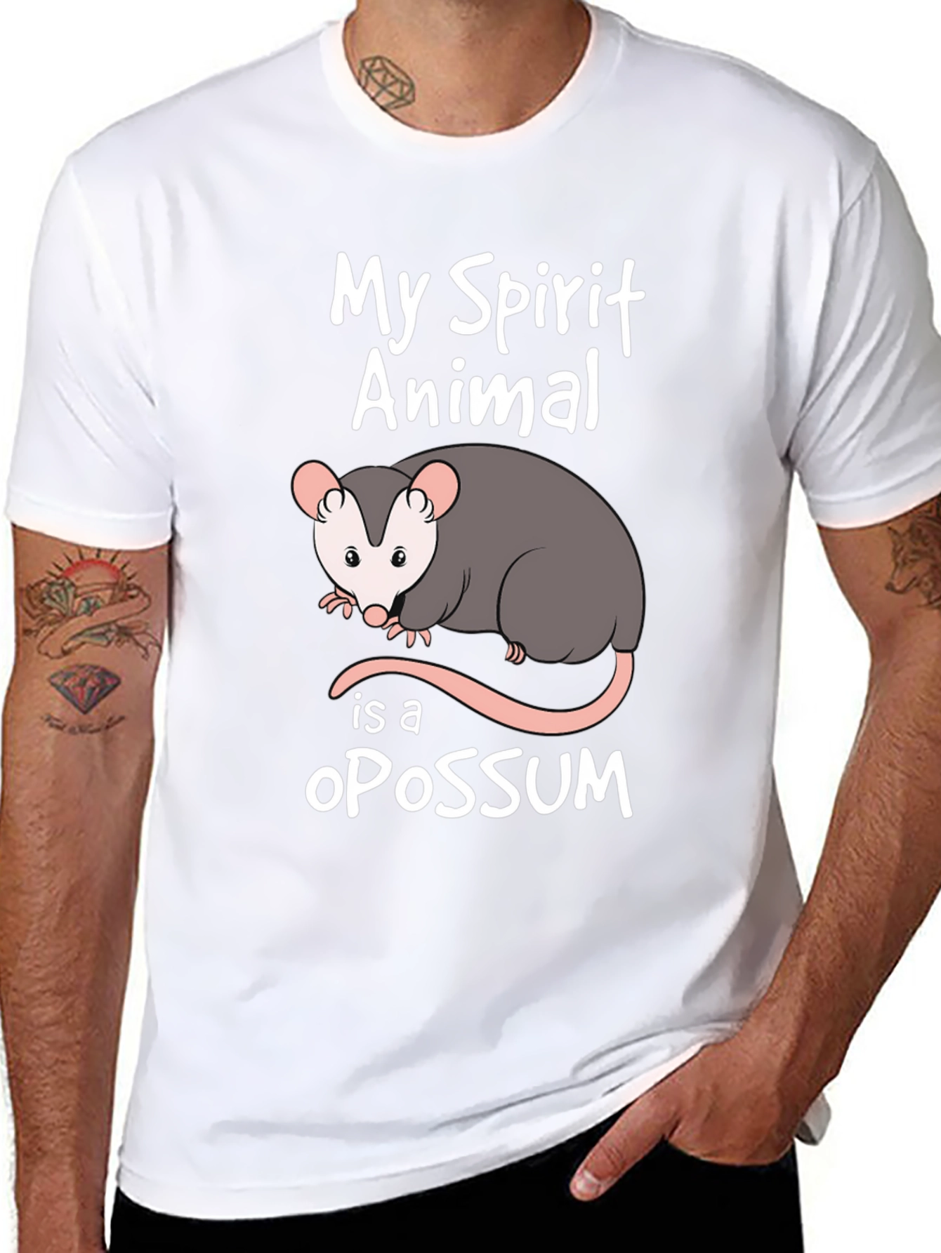 My Spirit Animal Is A Opossum T-Shirt