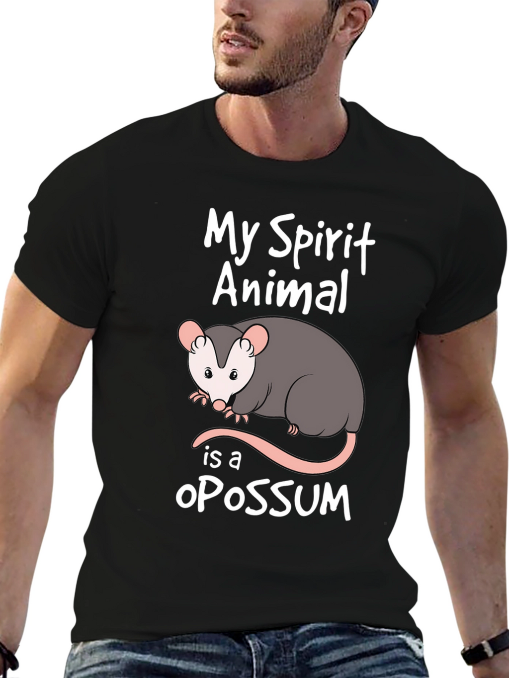 My Spirit Animal Is A Opossum T-Shirt
