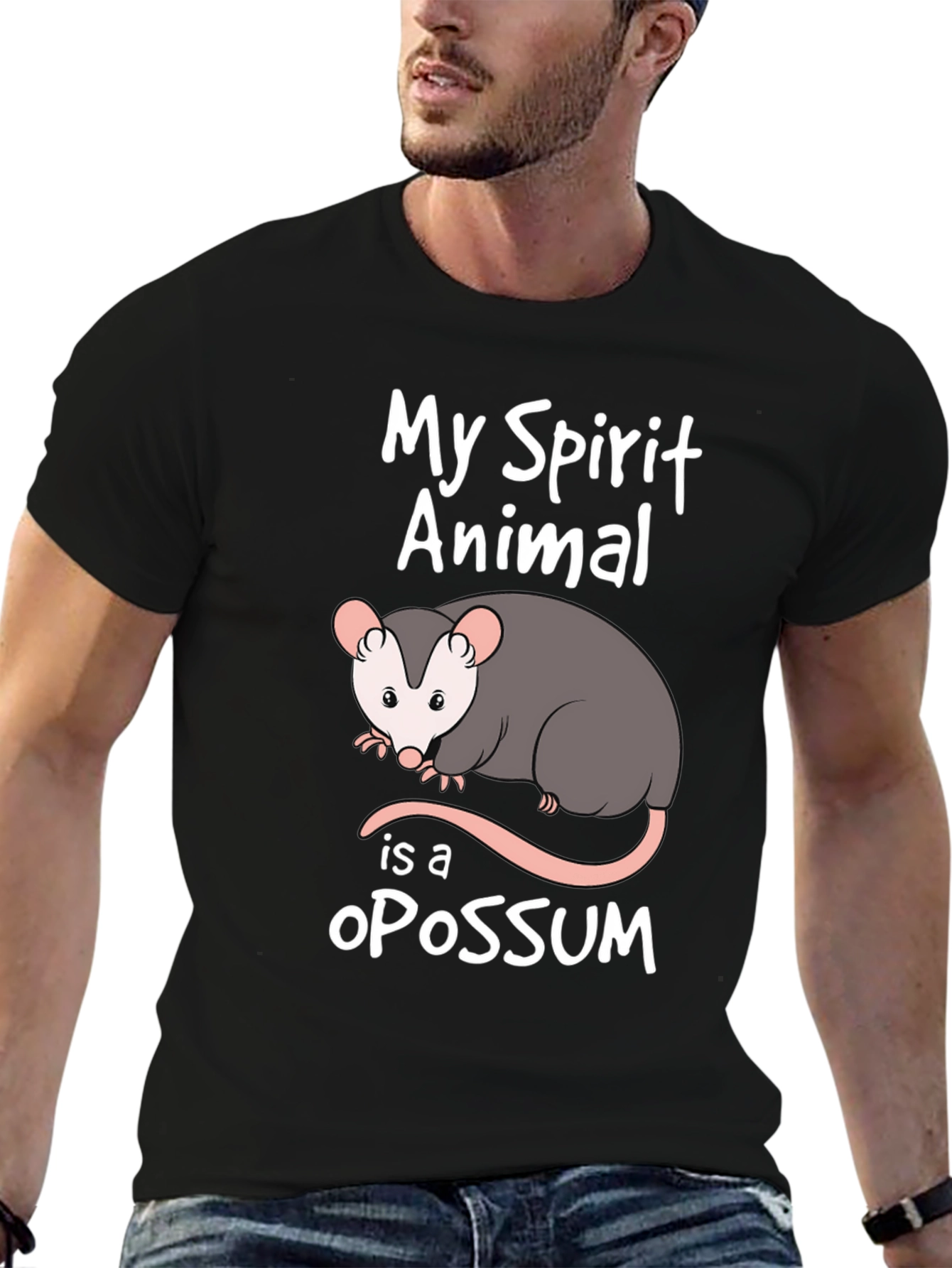 My Spirit Animal Is A Opossum T-Shirt