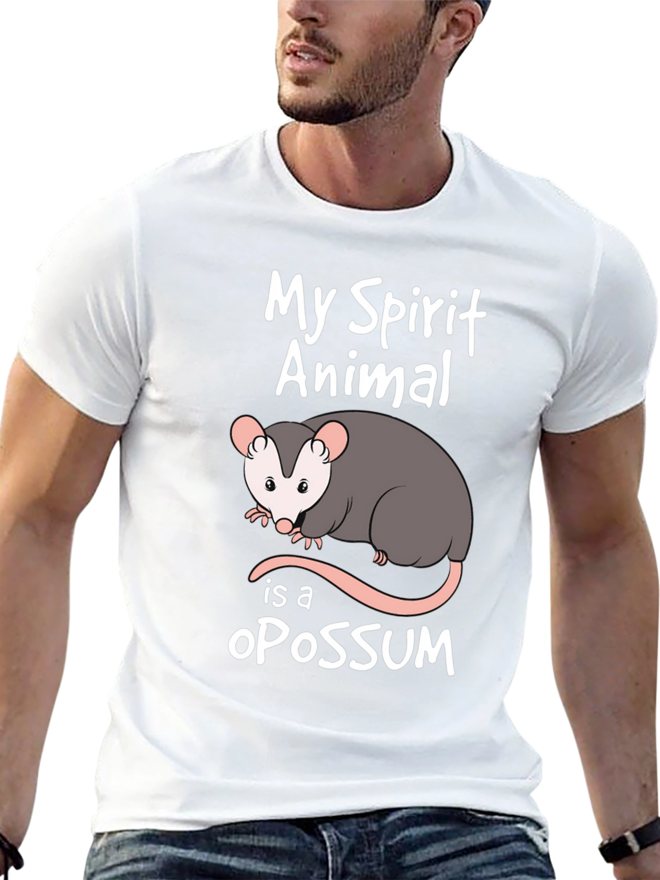 My Spirit Animal Is A Opossum T-Shirt