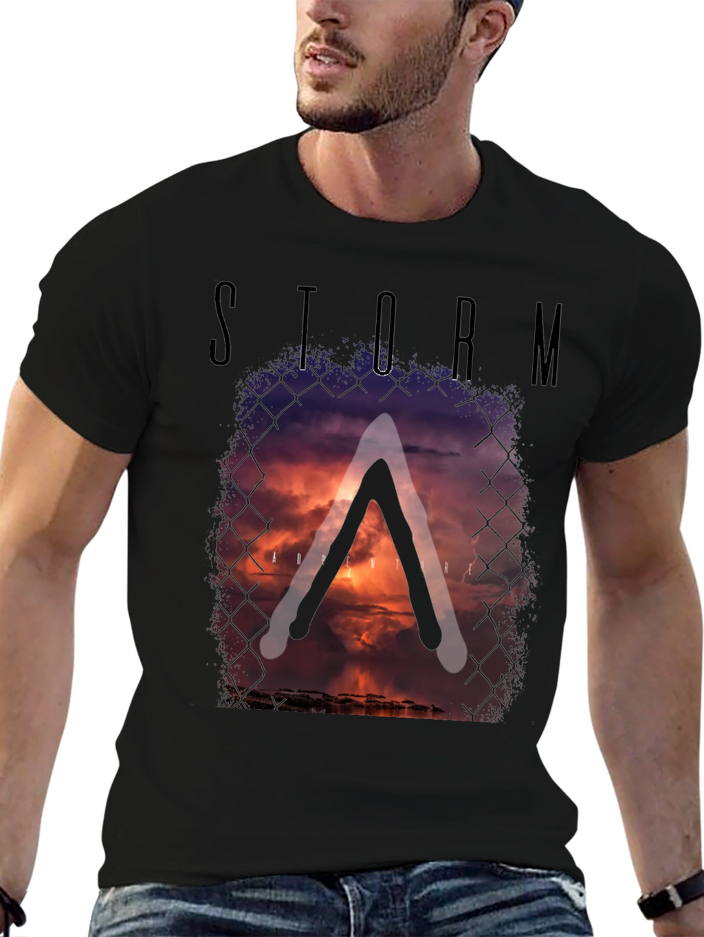 Storm Design Black T-Shirt
