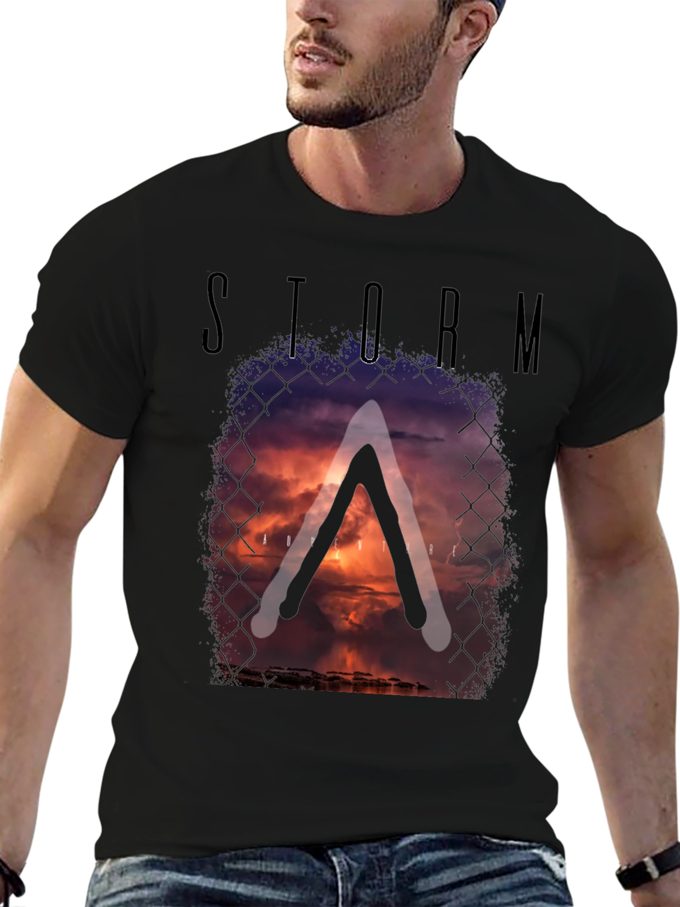 Storm Design Black T-Shirt