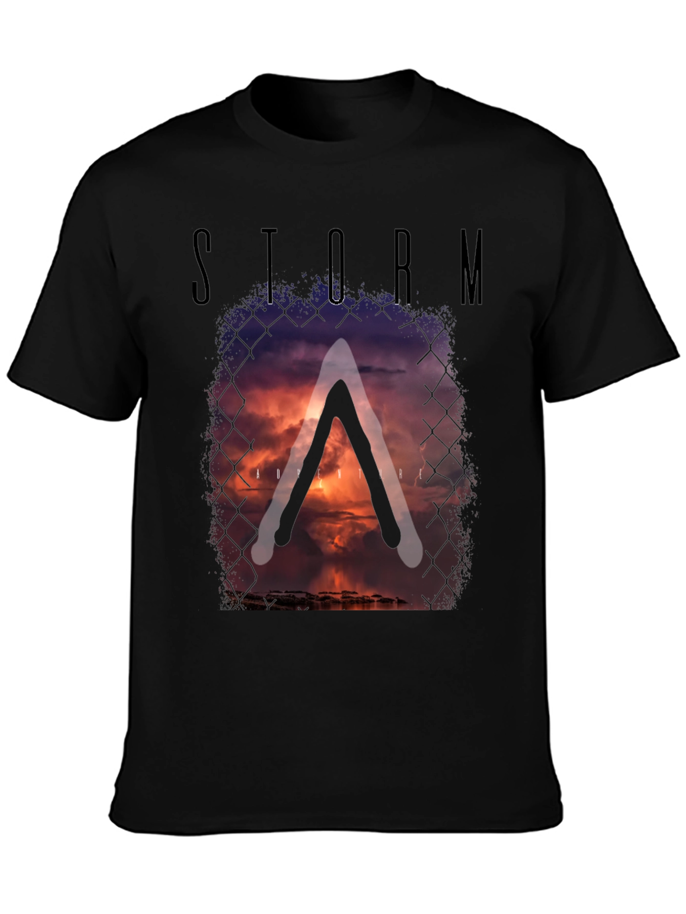 Storm Design Black T-Shirt