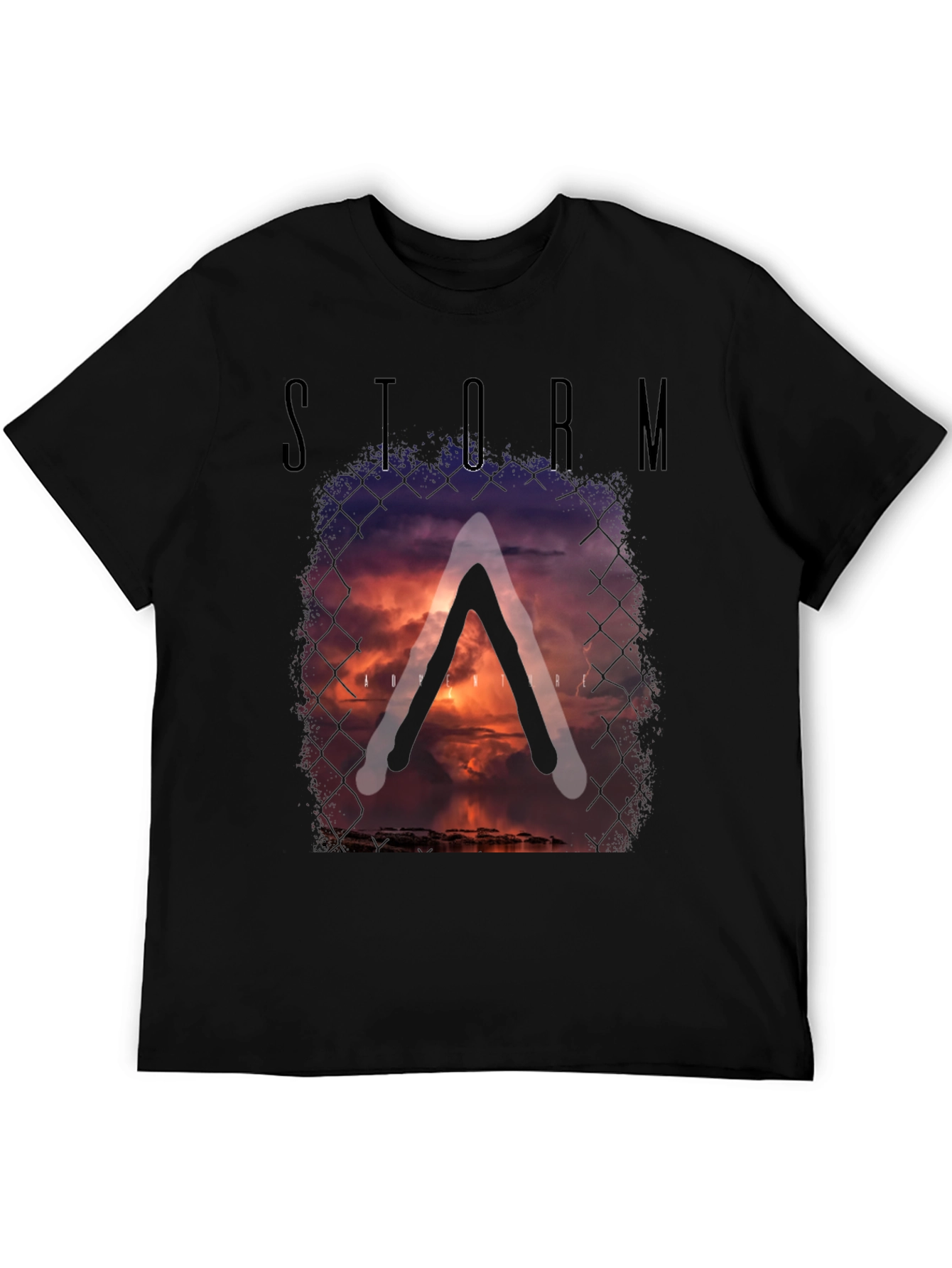 Storm Design Black T-Shirt