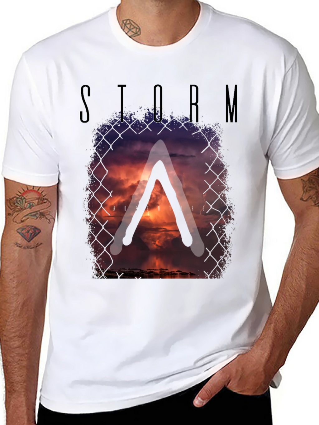 Storm Design Black T-Shirt