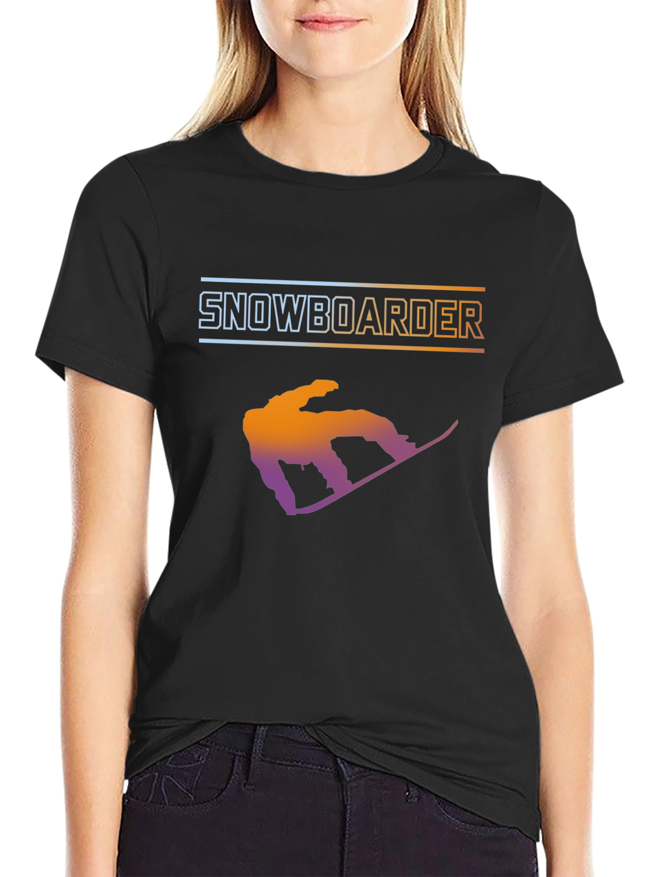 Snowboarder Graphic T-Shirt