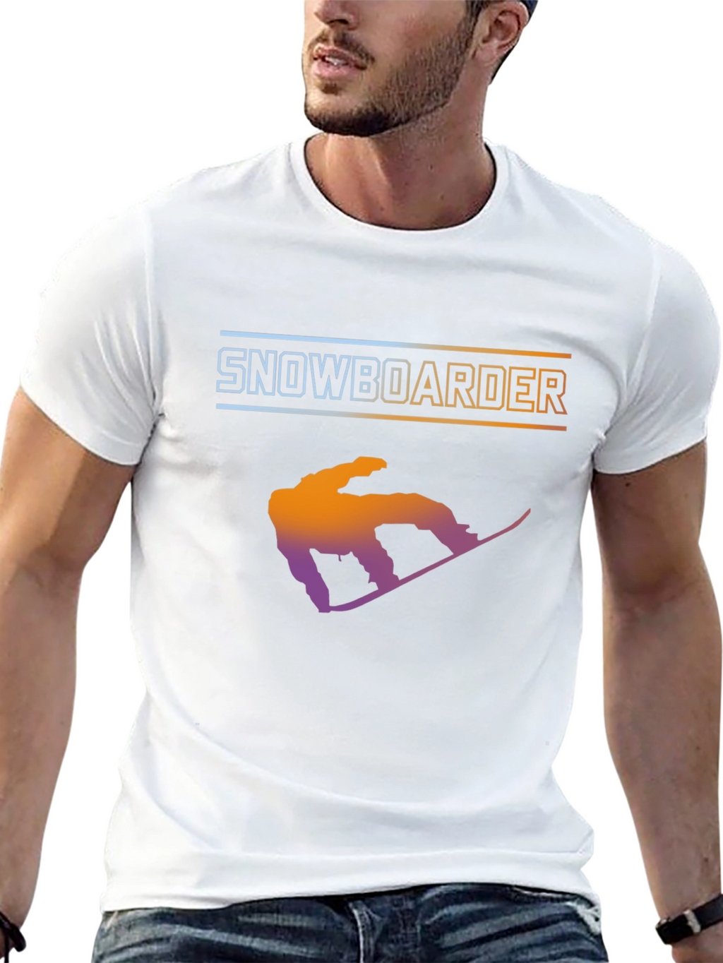 Snowboarder Graphic T-Shirt