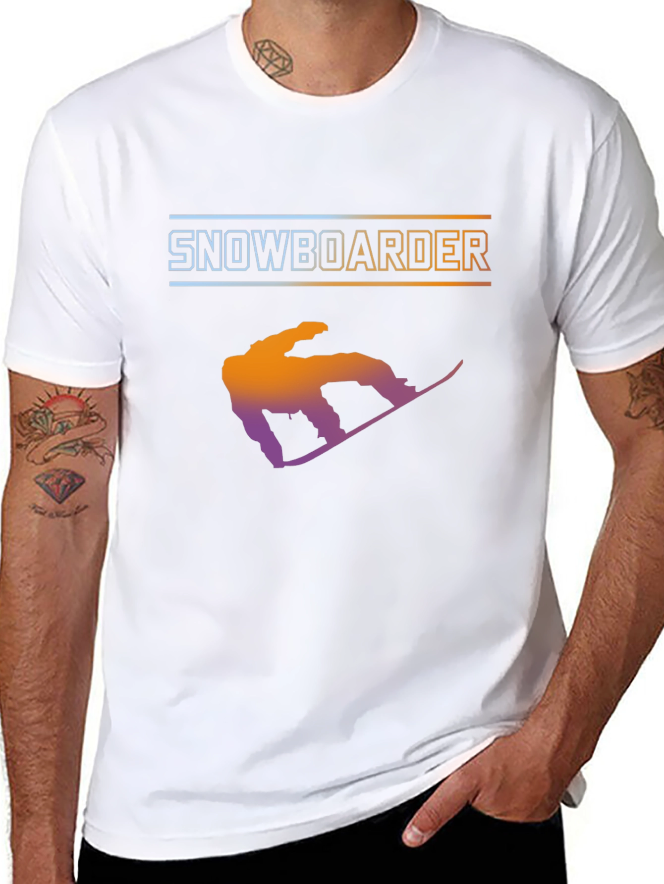 Snowboarder Graphic T-Shirt