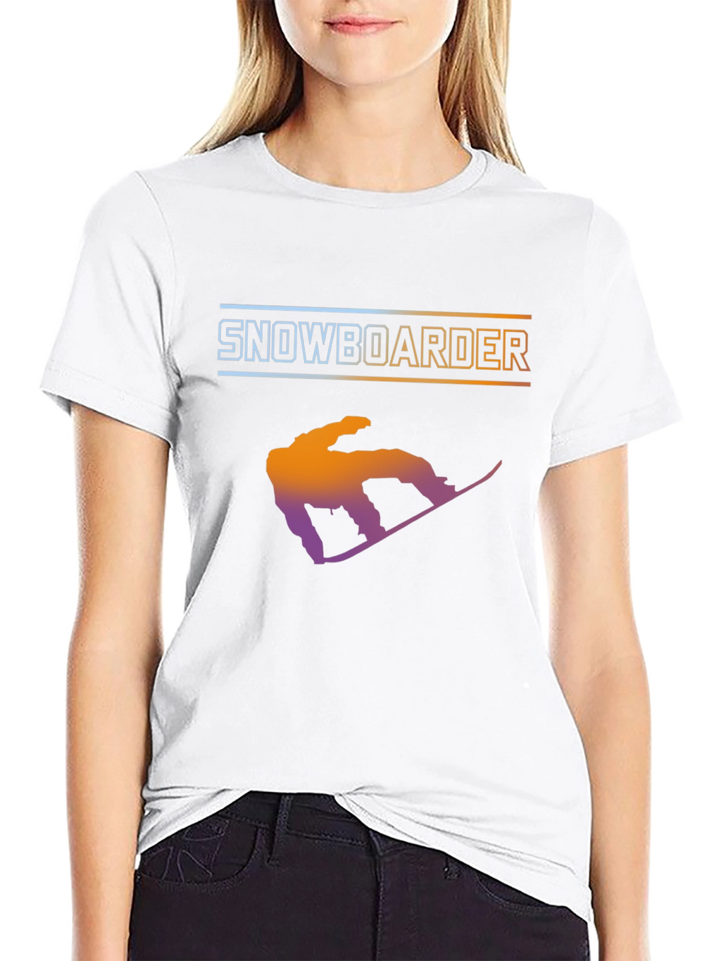 Snowboarder Graphic T-Shirt