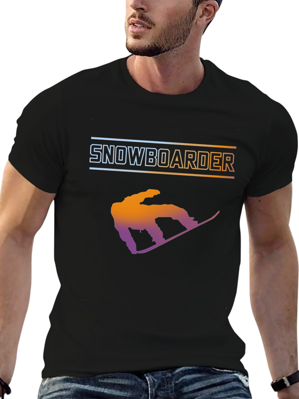 Snowboarder Graphic T-Shirt