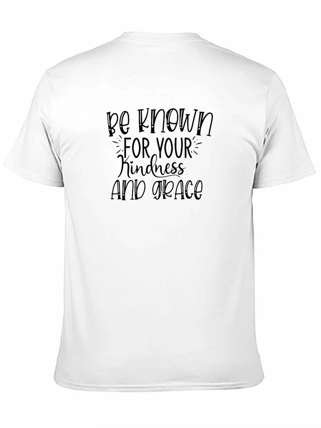 Kindness & Grace Black Graphic Tee