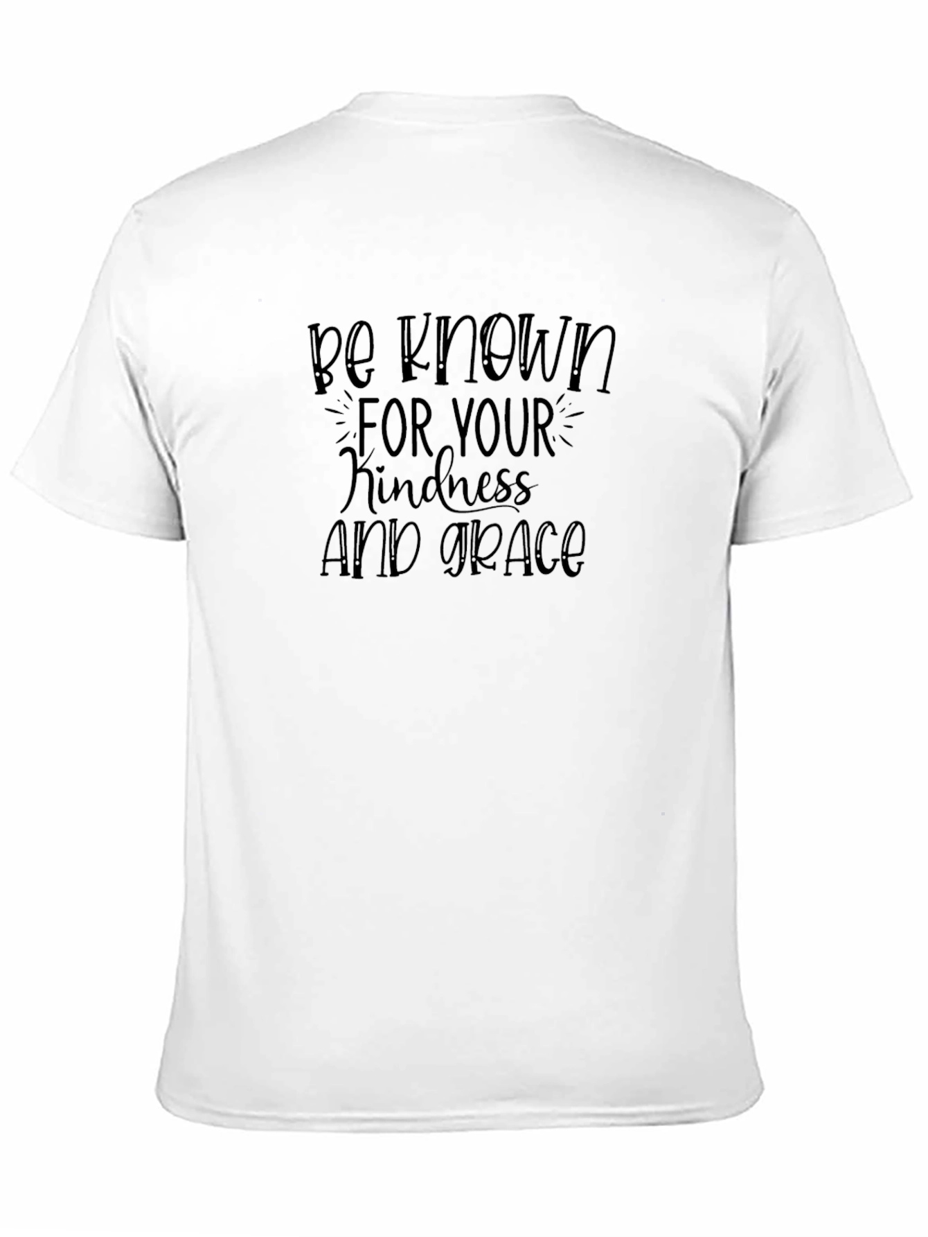 Kindness & Grace Black Graphic Tee