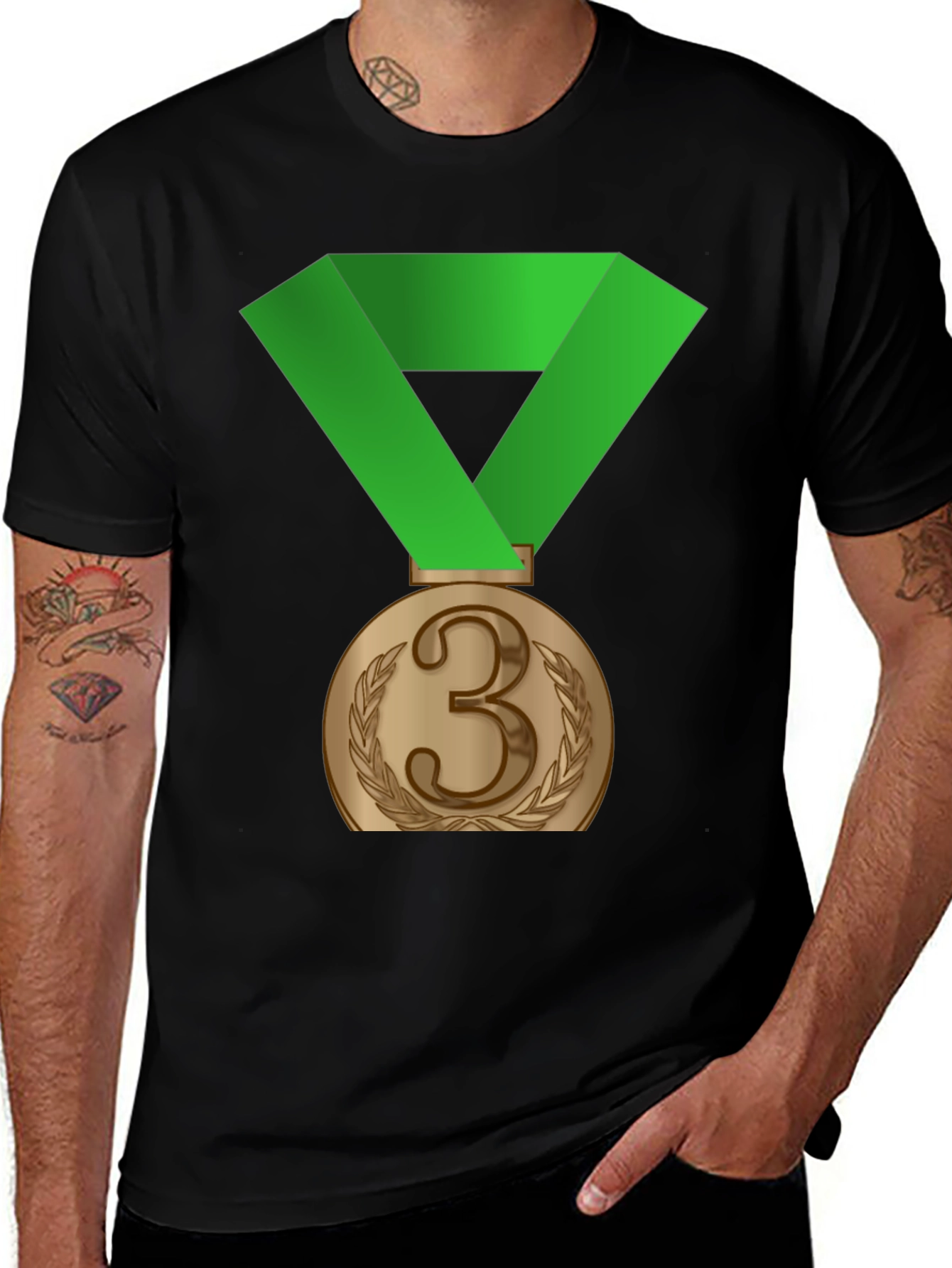 Bronze Medal T-Shirt - Third Place Award Tee