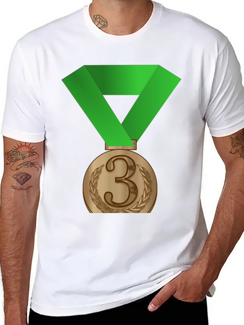 Bronze Medal T-Shirt - Third Place Award Tee