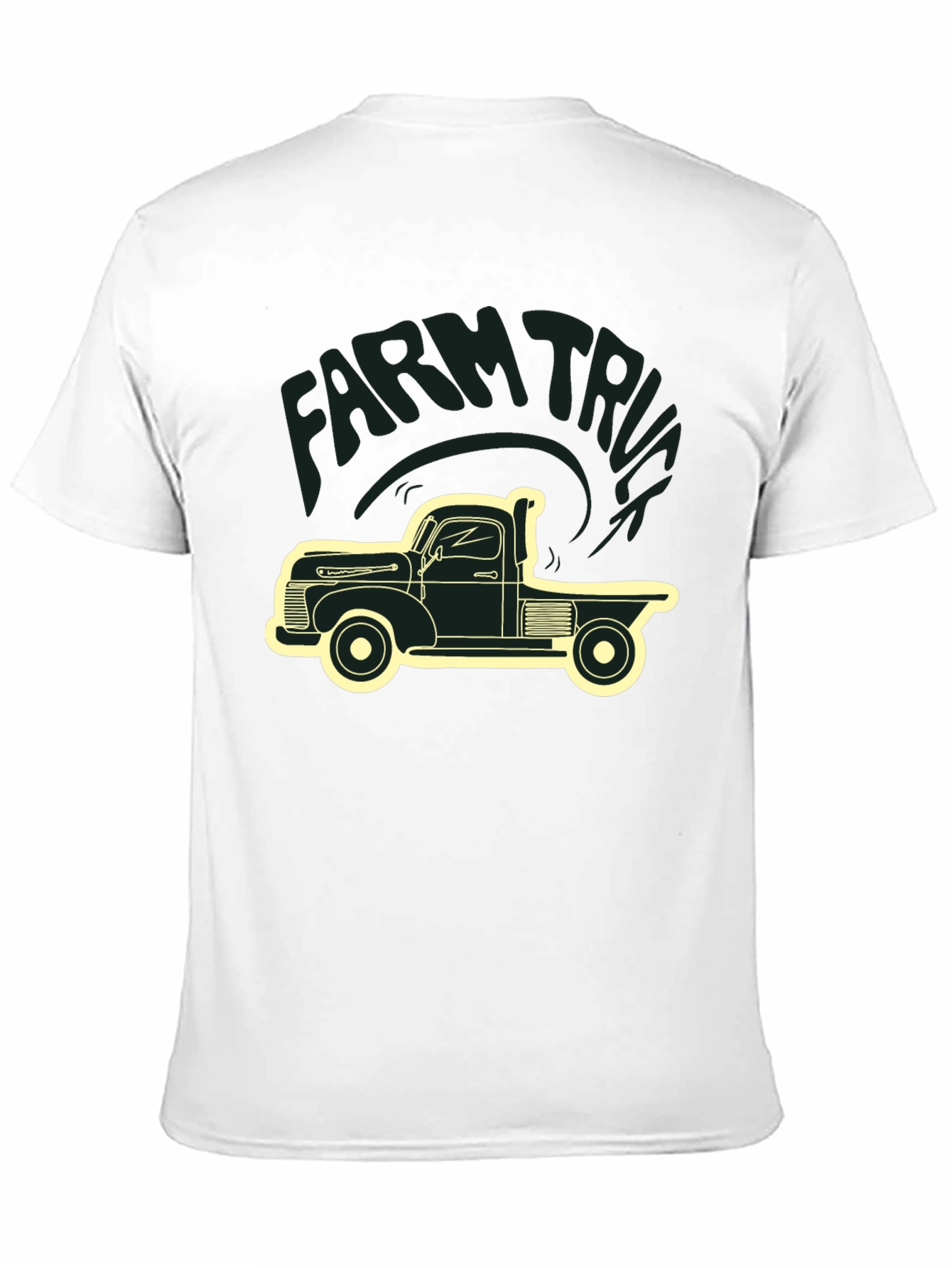 Farm Truck Graphic Tee - Classic Pickup Design