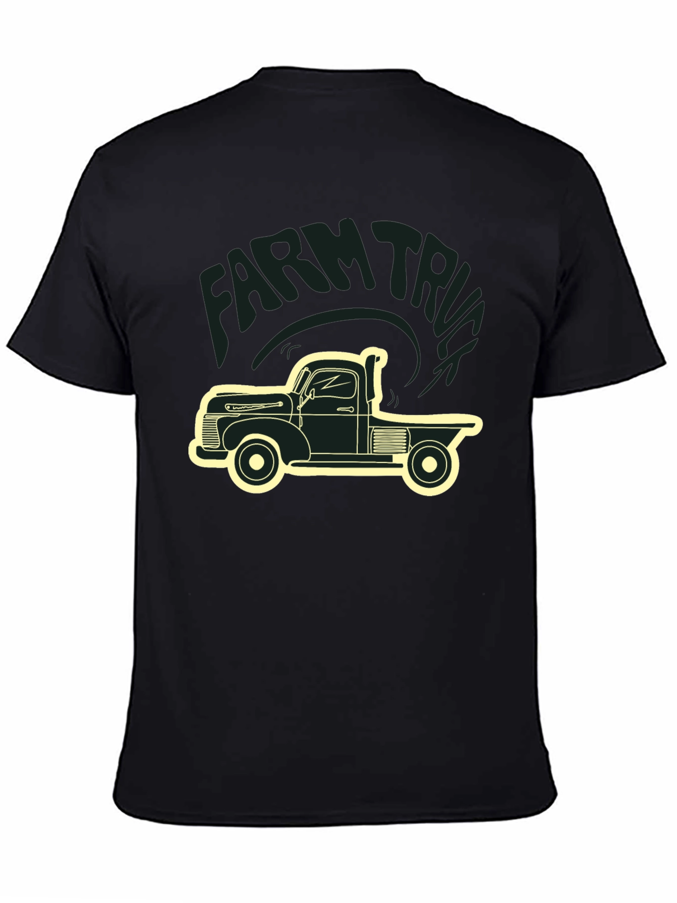 Farm Truck Graphic Tee - Classic Pickup Design