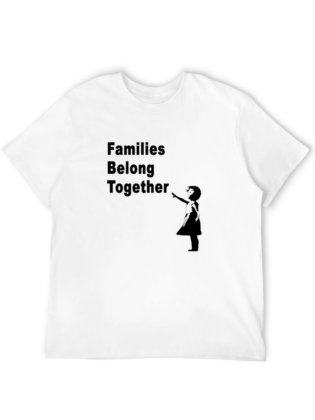 Families Belong Together Graphic Tee - Black