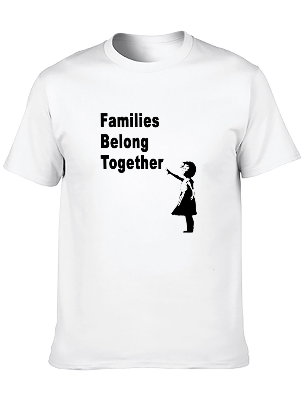 Families Belong Together Graphic Tee - Black