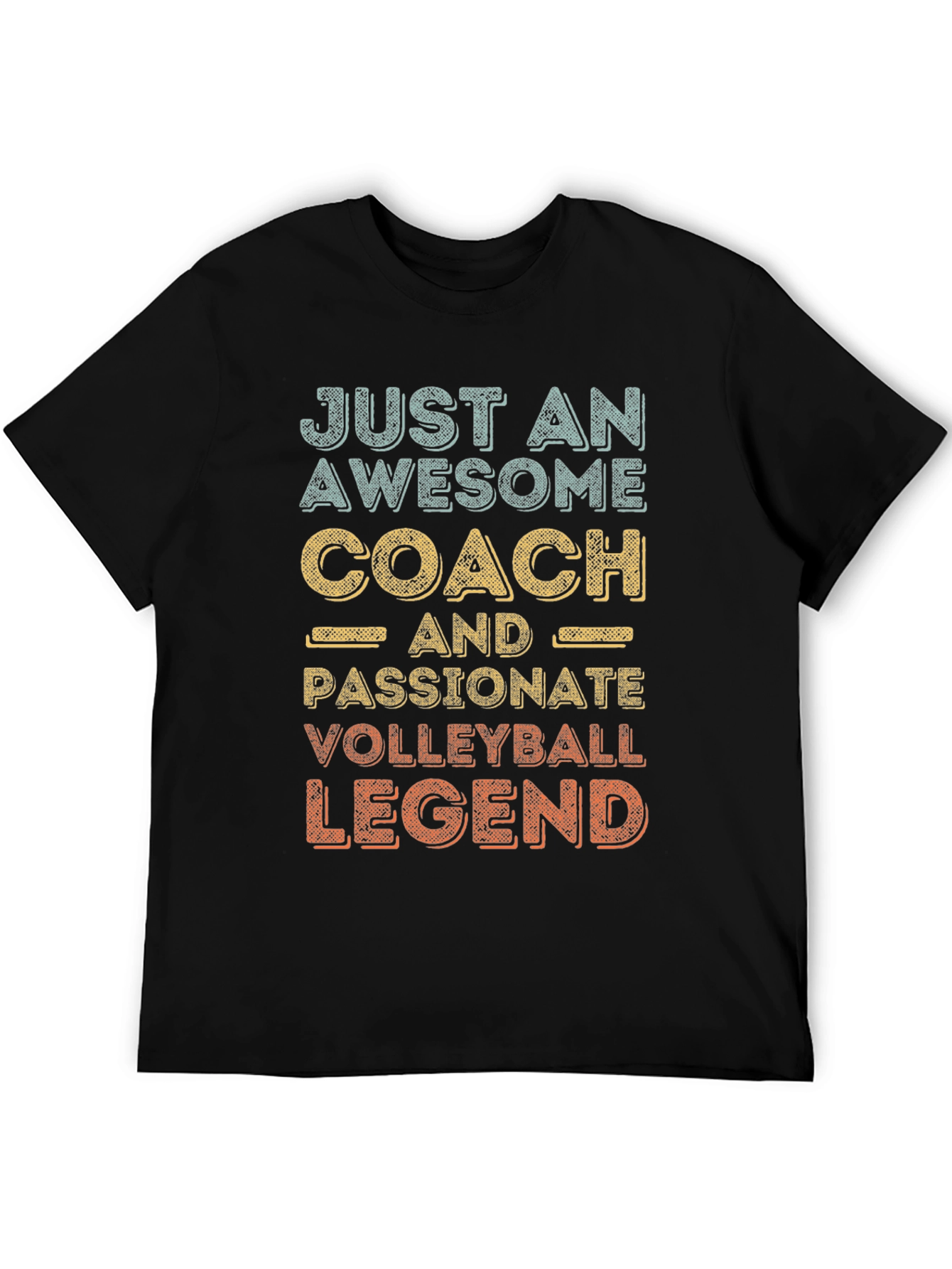 Awesome Volleyball Coach Legend Graphic Tee