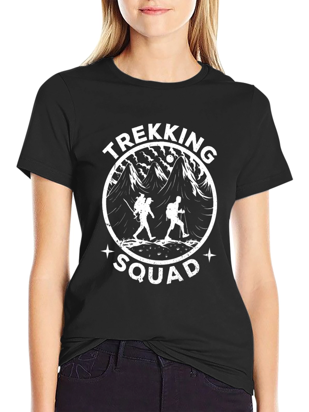 Trekking Squad T-Shirt - Mountain Adventure Tee