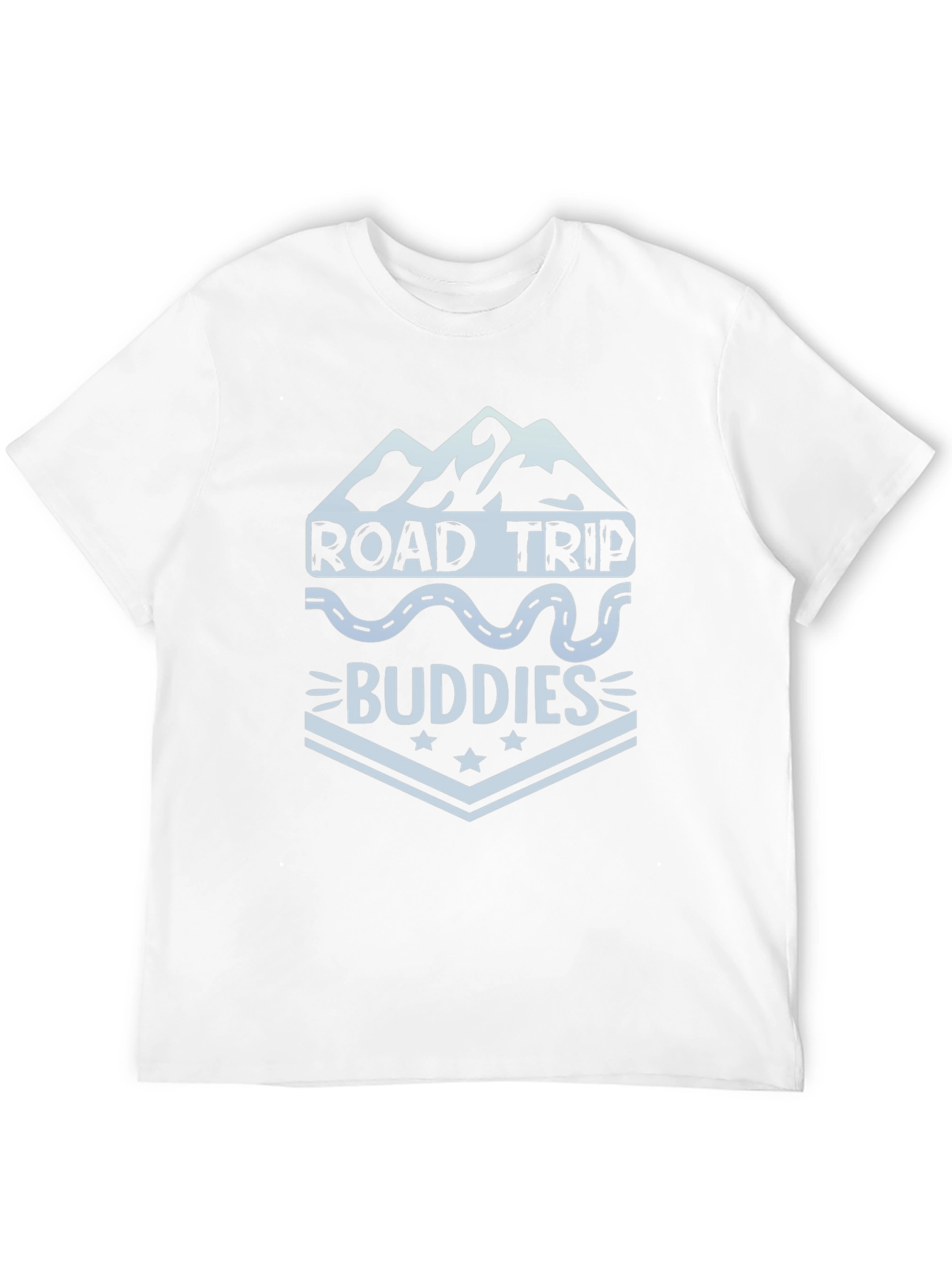 Road Trip Buddies Graphic Tee - Black
