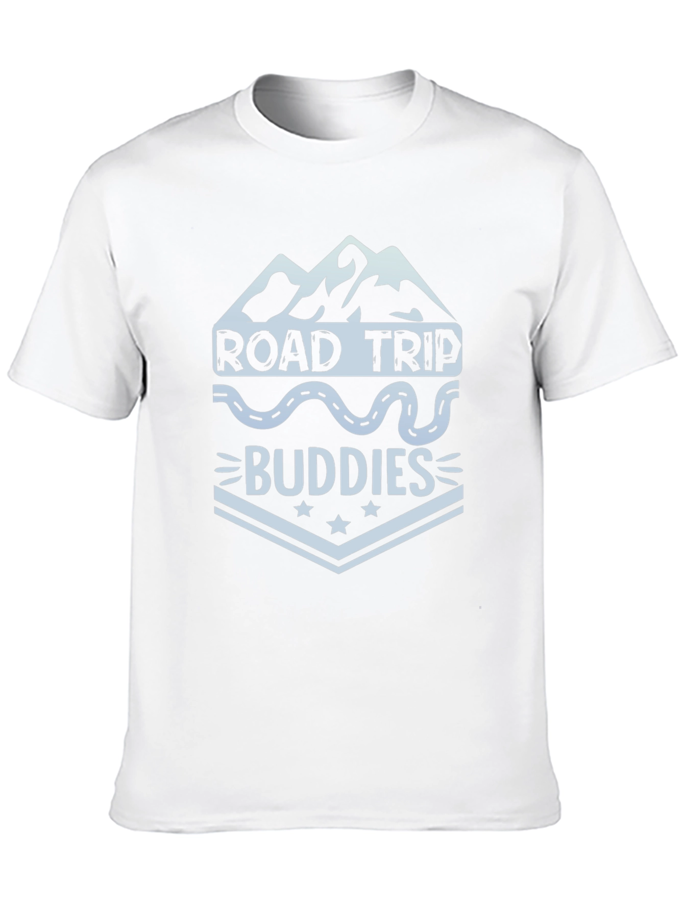 Road Trip Buddies Graphic Tee - Black