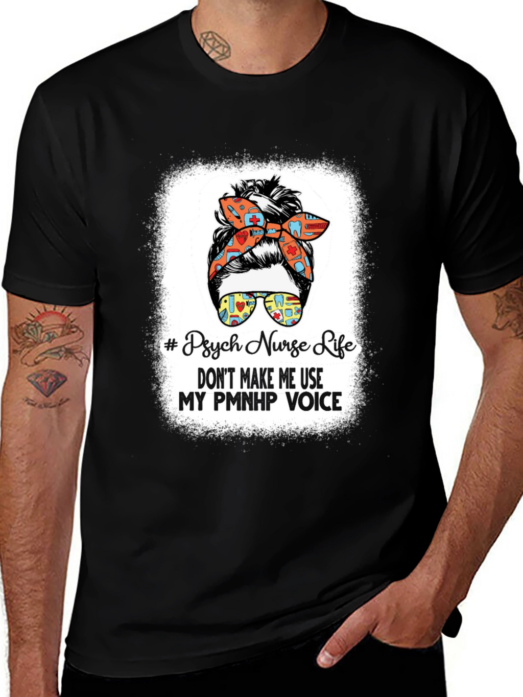 Psych Nurse Life T-Shirt PMNHP Voice Tee