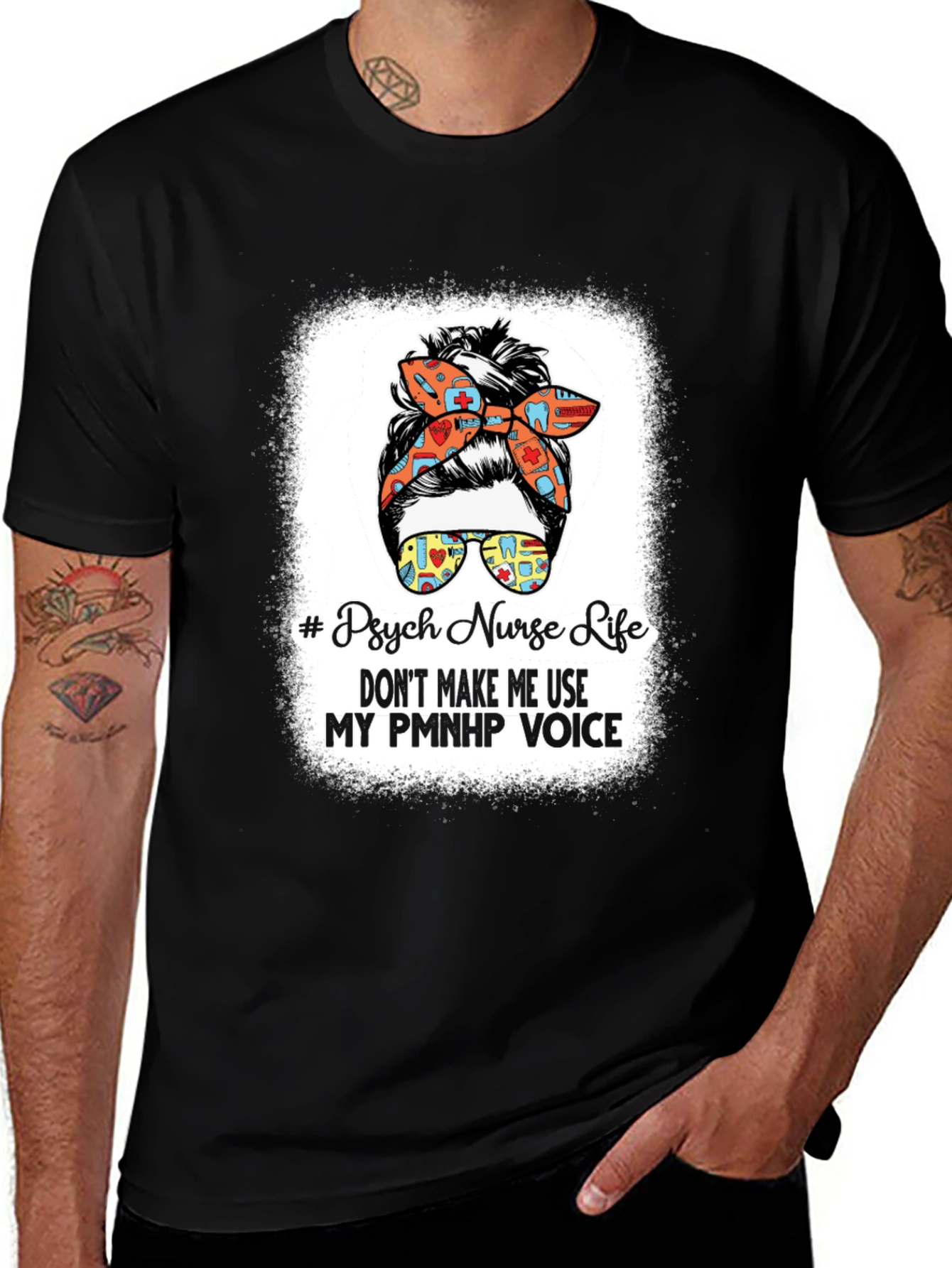 Psych Nurse Life T-Shirt PMNHP Voice Tee