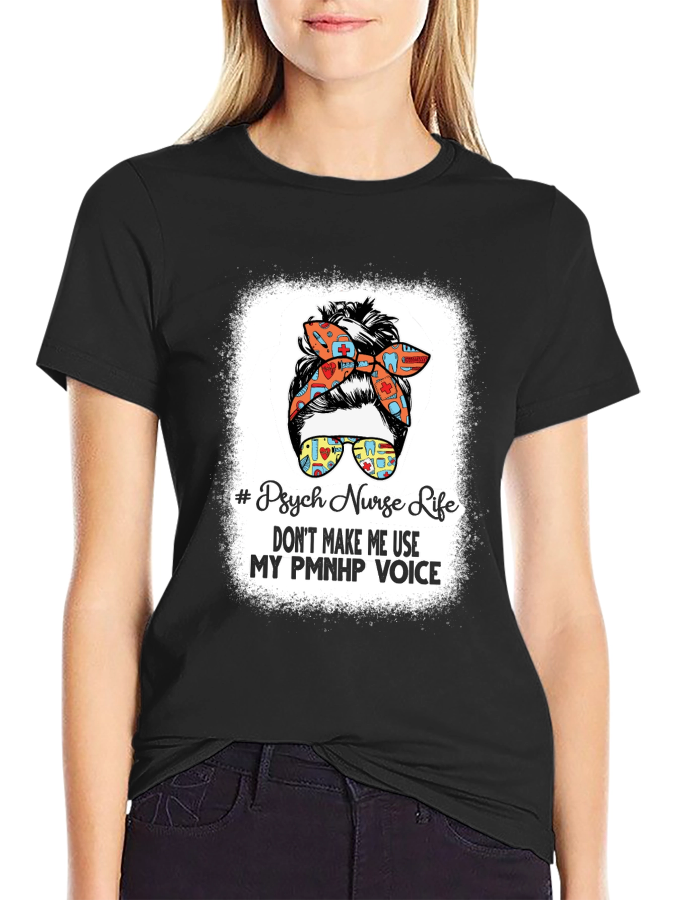 Psych Nurse Life T-Shirt PMNHP Voice Tee