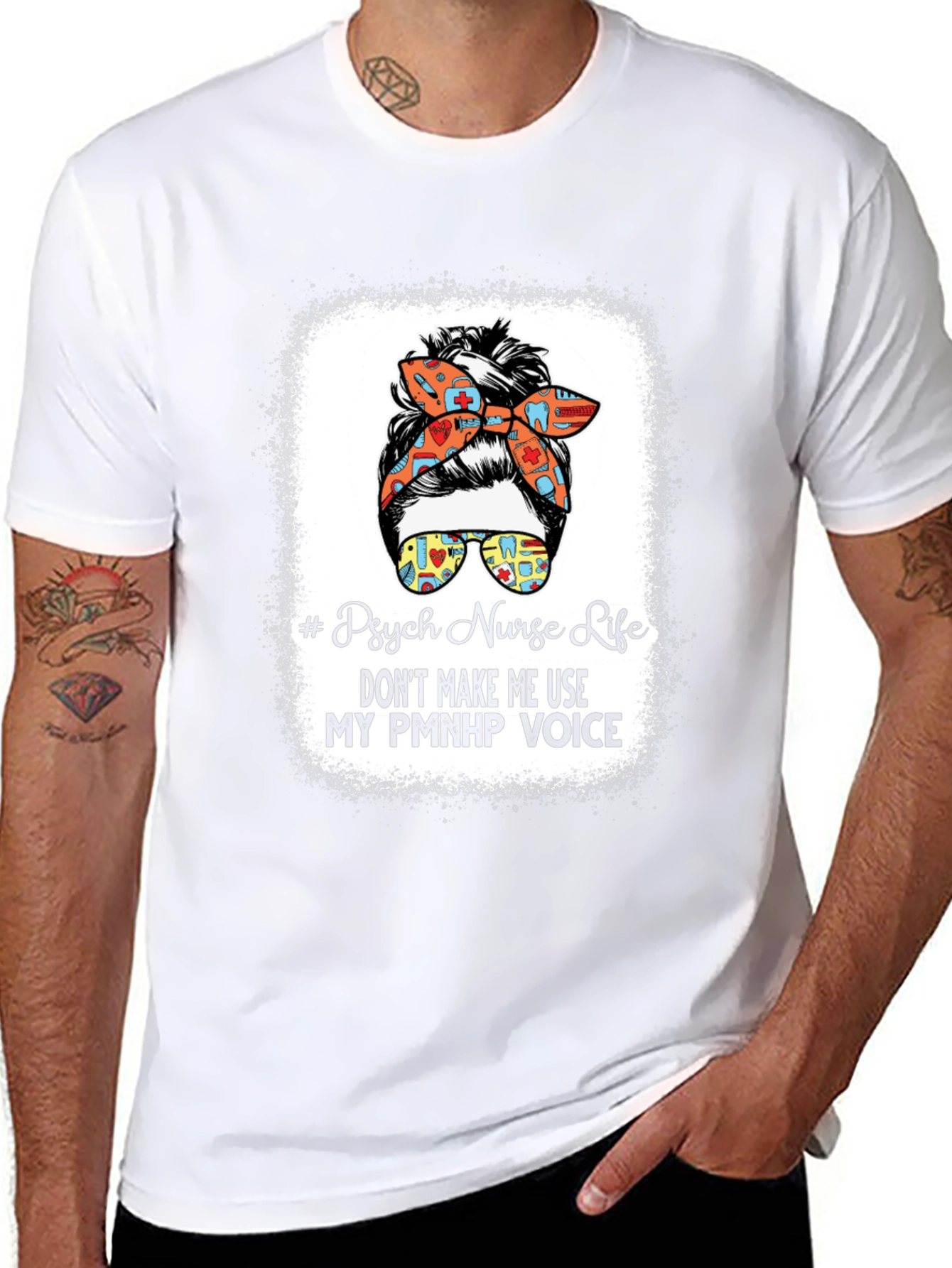 Psych Nurse Life T-Shirt PMNHP Voice Tee