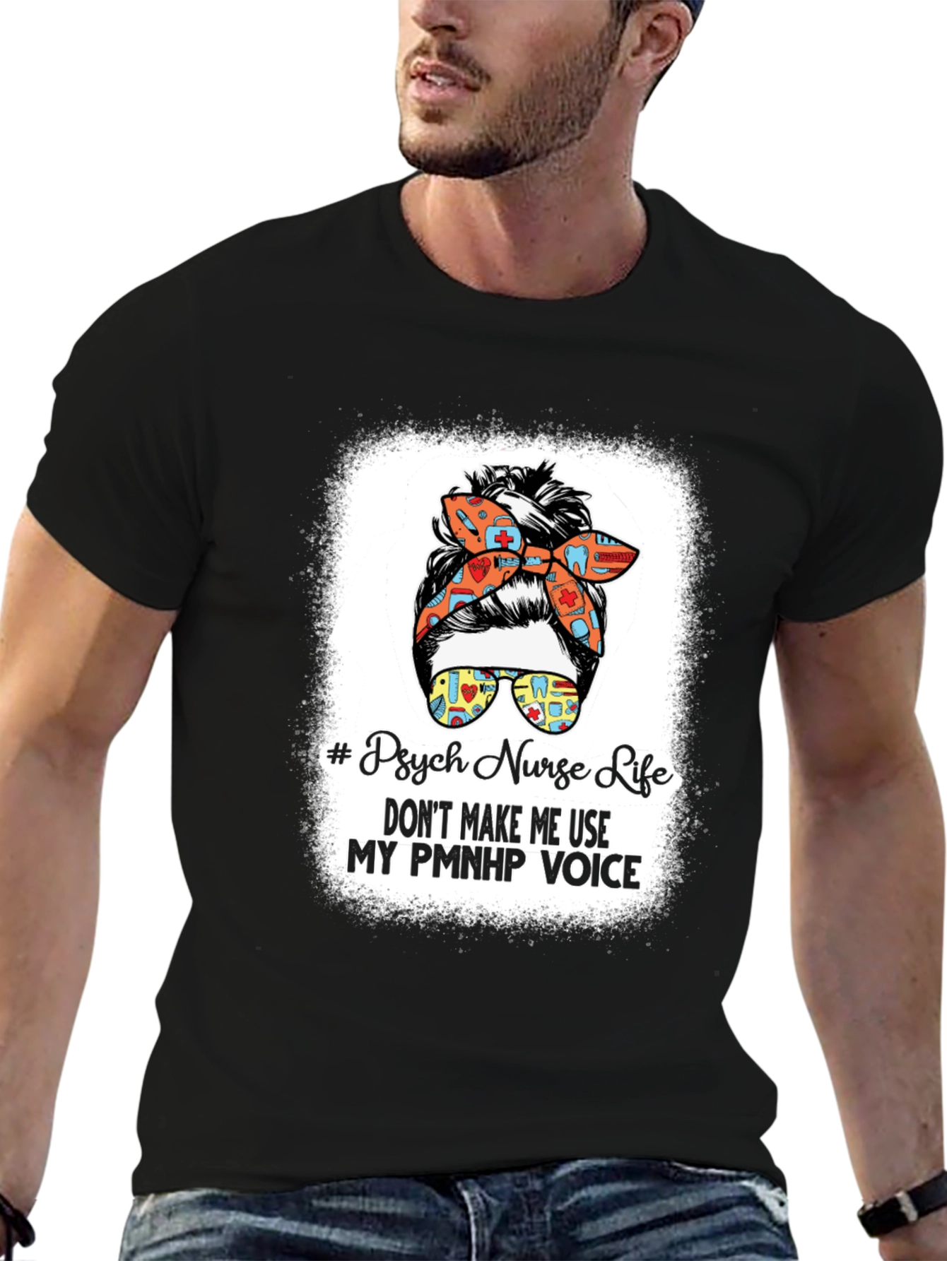 Psych Nurse Life T-Shirt PMNHP Voice Tee