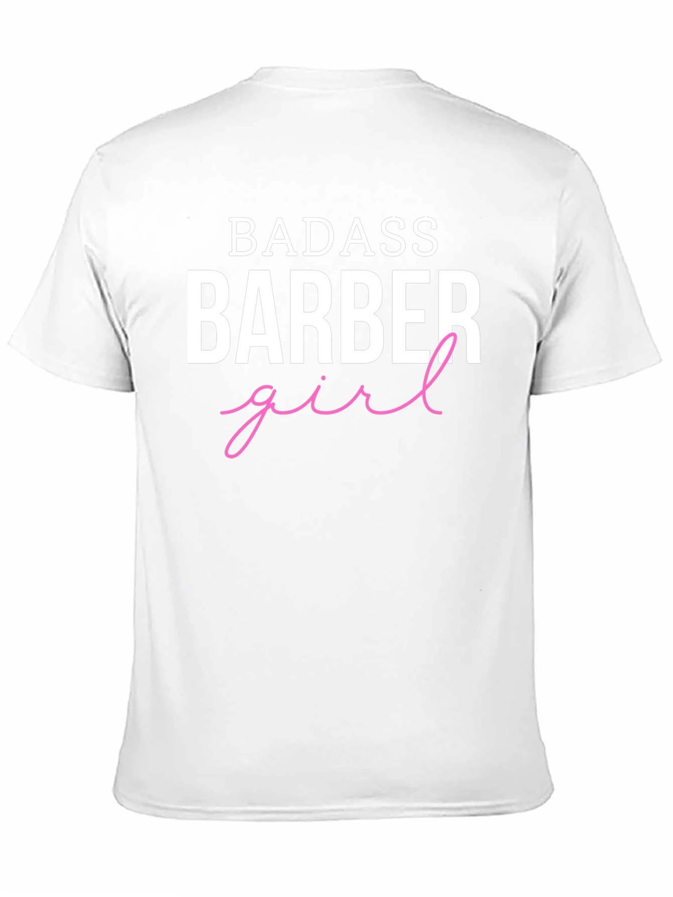 Badass Barber Girl Graphic Tee
