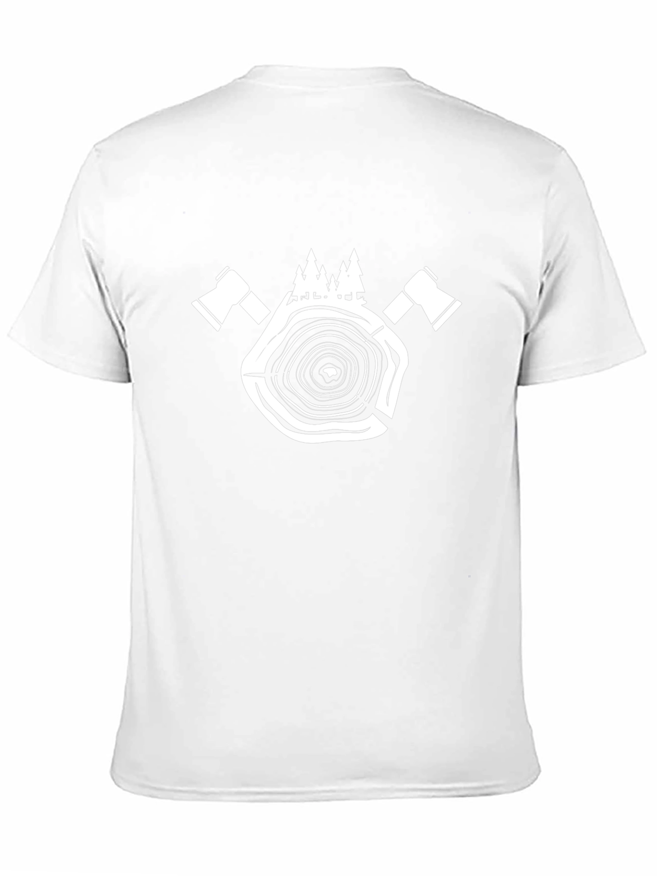 Axe & Tree Ring Graphic Tee